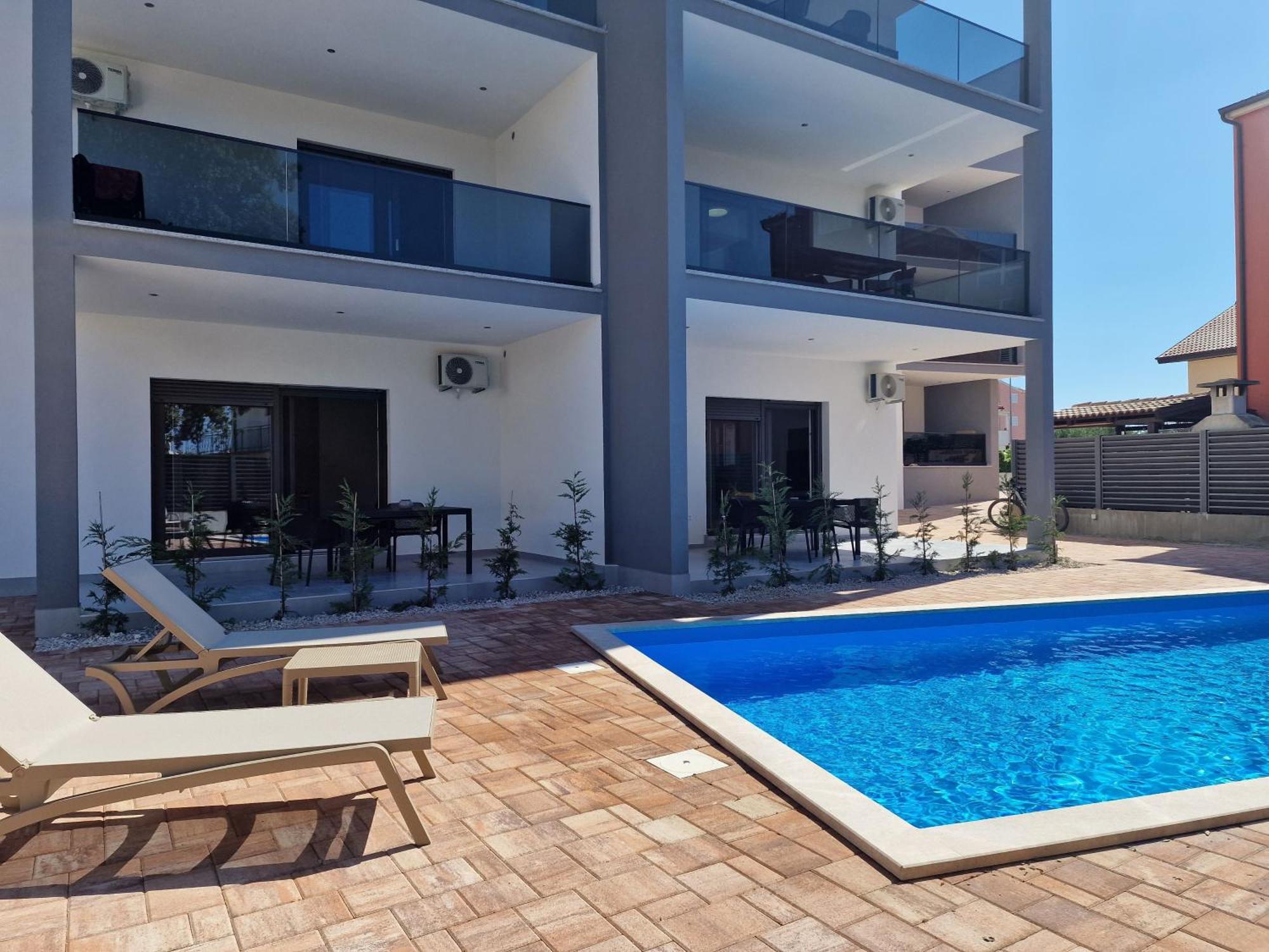 Apartments Okit Vodice Bagian luar foto